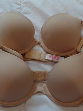 PINK Victoria's Secret Wear Everywhere Push-up and T-shirt Lightly Lined Bras
